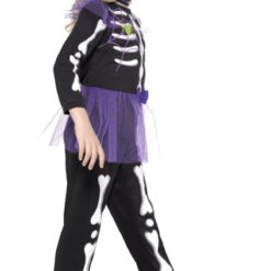 Smiffys Halloween Child Skellie Punk Girl Costume