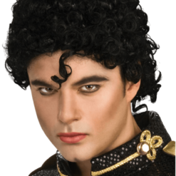 Rubies Curly Black Michael Jackson Wig Music & Pop/Rock Stars