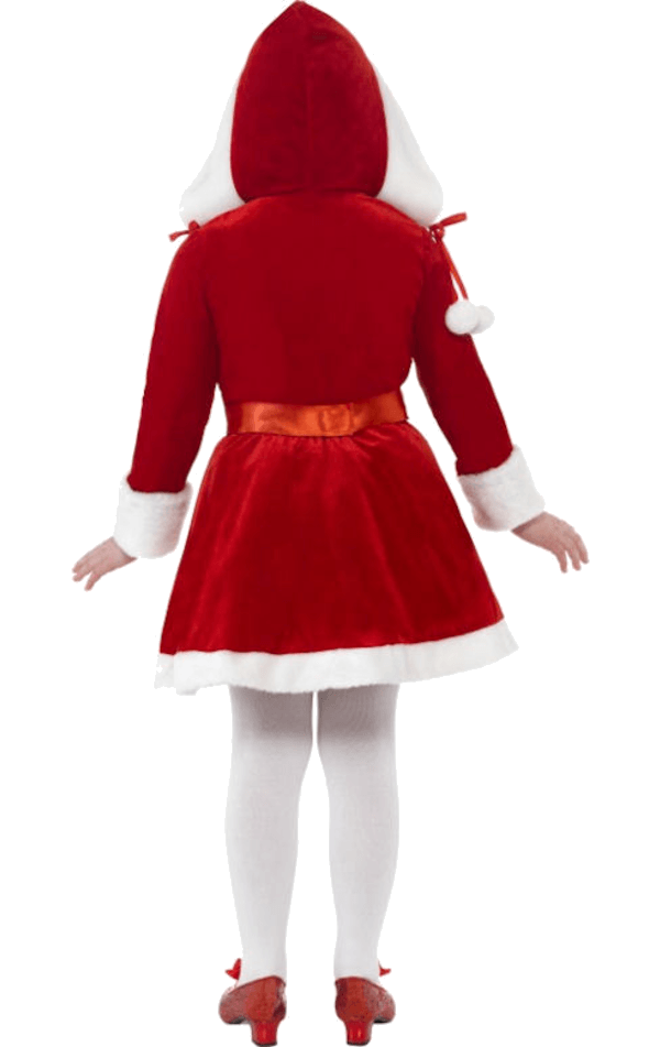 Smiffys Little Miss Santa Costume 3 Smiffys Little Miss Santa Costume