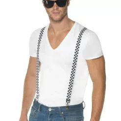 Smiffys 80s Monochrome Kit 1980's