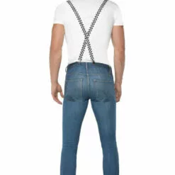 Smiffys 80s Monochrome Kit 1980's