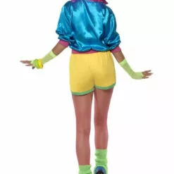 Smiffys Womens 80s Roller Disco Girl Costume 5 Smiffys Womens 80s Roller Disco Girl Costume
