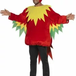 Smiffys Adult Parrot Animal Costume All Adult Costumes