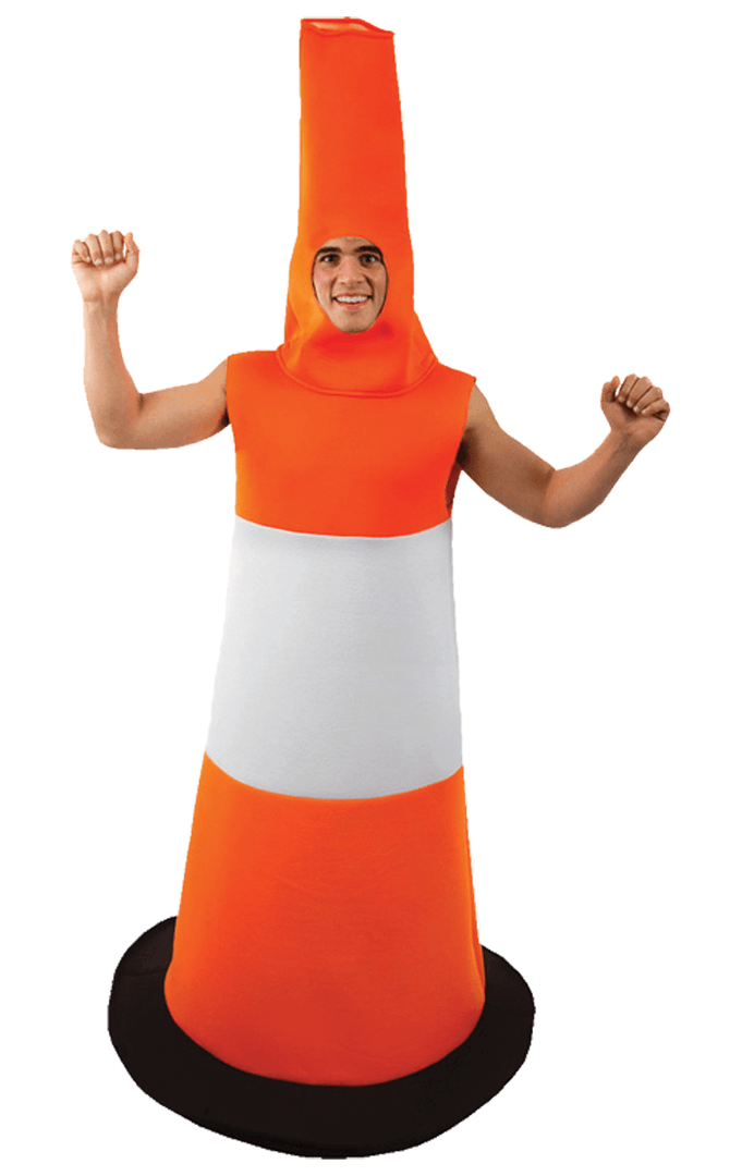 Orion Costumes Adult Traffic Cone Costume Movies 1 Orion Costumes Adult Traffic Cone Costume Movies