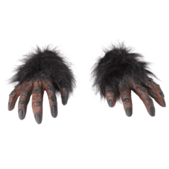 Bristol Novelty Dark Werewolf Gloves Accessory