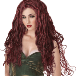 California Costumes Greek & Roman Medusa Long Red Wig