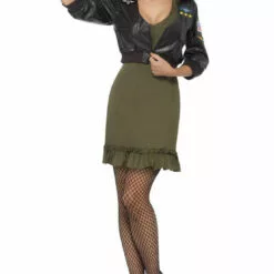 Smiffys Top Gun Diva Costume Military