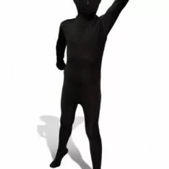 Body Republic Fairytales Kids Black Morphsuit Costume