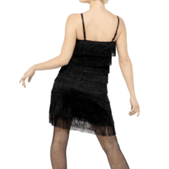 Smiffys Black Flapper Dress All Decades /Era Costumes 5 Smiffys Black Flapper Dress All Decades /Era Costumes