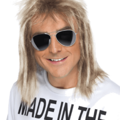 Smiffys Dark Blonde Mullet Wig