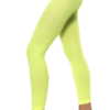 Smiffys 1980's Green Footless Tights