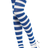 Smiffys Blue And White Striped Stockings Sailors