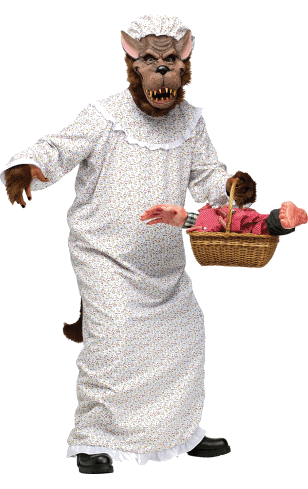 Palmer Adult Big Bad Wolf Costume Animals 1 Palmer Adult Big Bad Wolf Costume Animals