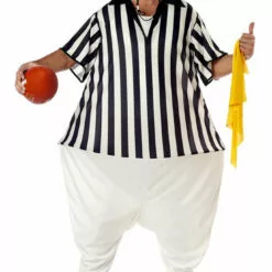 California Costumes American / USA Fat Referee Hoopster Costume