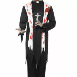Smiffys Zombie Priest Costume Priest & Nun
