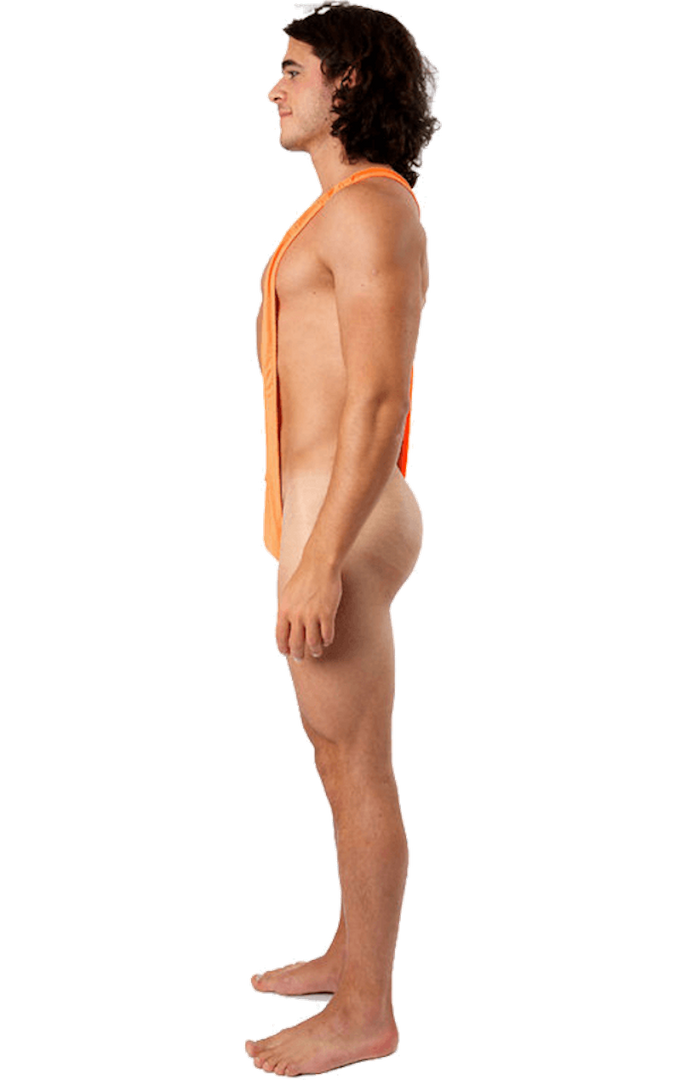 Orion Costumes Adult Orange Borat Mankini Costumes Under £20 2 Orion Costumes Adult Orange Borat Mankini Costumes Under £20