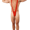 Orion Costumes Adult Fiery Red Borat Mankini Costumes Under £20