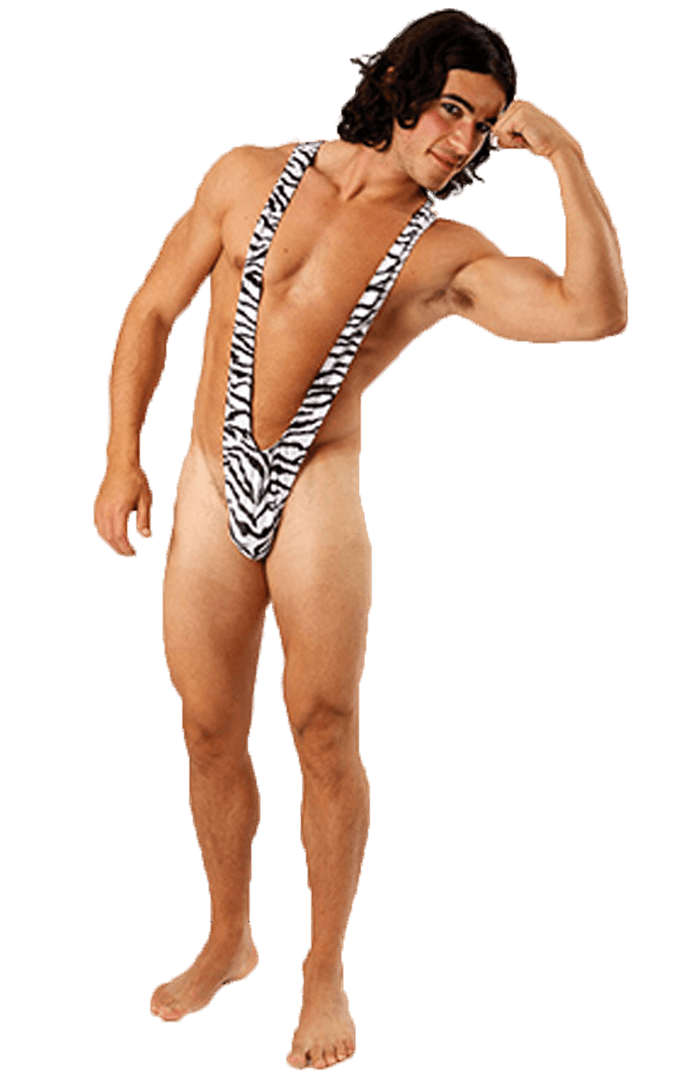 Orion Costumes Adult Zebra Borat Mankini Costumes Under £20 1 Orion Costumes Adult Zebra Borat Mankini Costumes Under £20