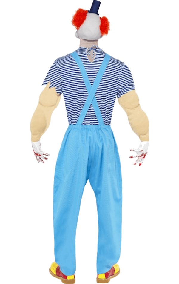 Smiffys Mens Bubbles The Evil Clown Costume Circus 3 Smiffys Mens Bubbles The Evil Clown Costume Circus
