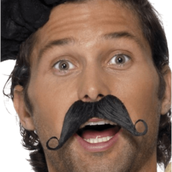 Smiffys Around The World Frenchman Black Moustache