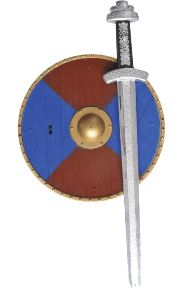 Smiffys Greek & Roman Kids Medieval Sword And Shield 1 Smiffys Greek & Roman Kids Medieval Sword And Shield