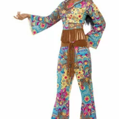 Smiffys Flower Hippy Costume 1960's
