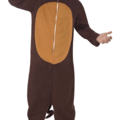 Smiffys Animals Monkey Onesie Costume