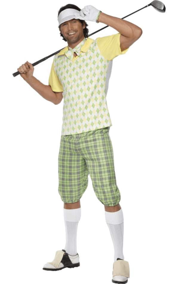 Smiffys Classic Golfer Costume Novelty 1 Smiffys Classic Golfer Costume Novelty