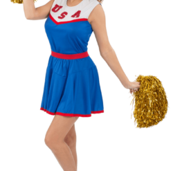 Orion Costumes Adult USA Cheerleader Costume American / USA