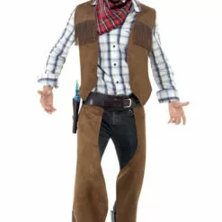 Smiffys Adult Cowboy Costume American / USA