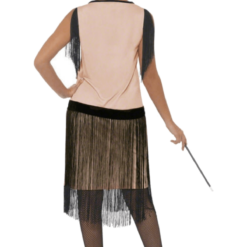 Smiffys All Decades /Era Costumes Pink Flapper Girl Costume