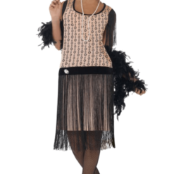 Smiffys All Decades /Era Costumes Pink Flapper Girl Costume