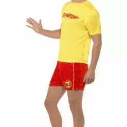 Smiffys Mens Baywatch Tee Costume TV