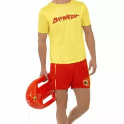 Smiffys Mens Baywatch Tee Costume TV