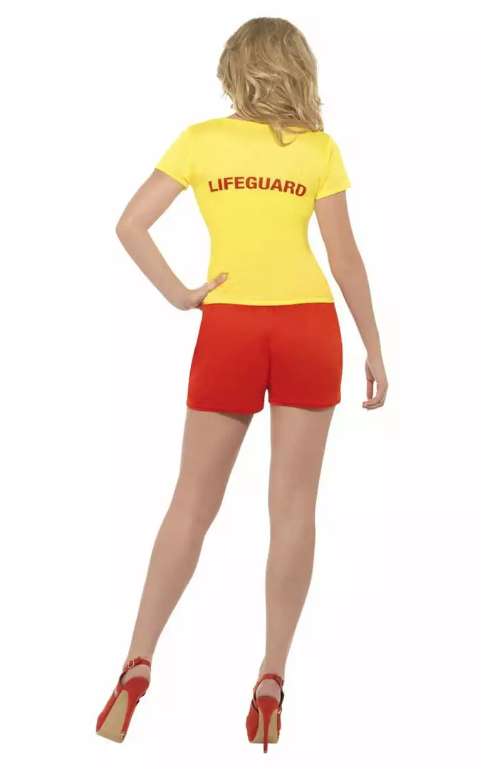 Smiffys Womens Baywatch Tee Costume 3 Smiffys Womens Baywatch Tee Costume