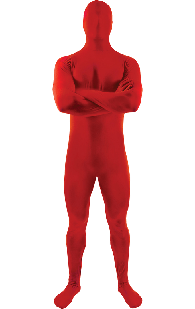 Orion Costumes Adult Red Second Skin Suit Morphsuits 1 Orion Costumes Adult Red Second Skin Suit Morphsuits