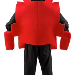 Orion Costumes Aliens Adult Red Space Invader Costume