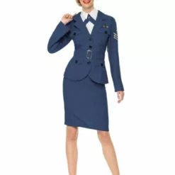 Smiffys Womens WWII Aviation Pilot Costume Military