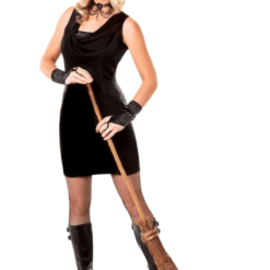 Goddessey Ladies Black Witch Costume
