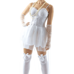 Orion Costumes Womens 80s Virgin Bride Costume