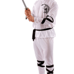 Orion Costumes Adult White Ninja Costume Costumes Under £20