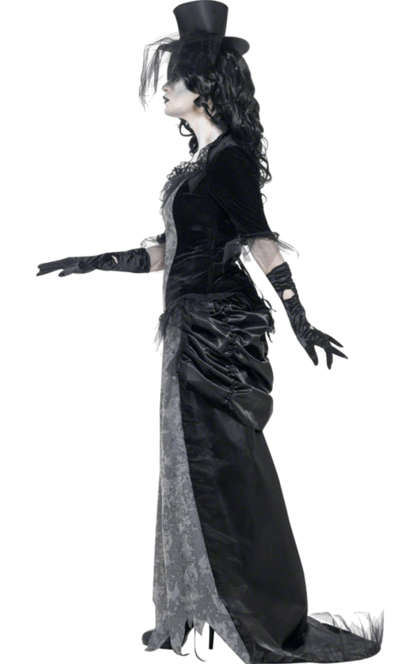 Smiffys Ladies Gothic Wild West Costume 2 Smiffys Ladies Gothic Wild West Costume