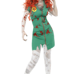 Smiffys Doctors & Nurses Ladies Zombie Paramedic Costume