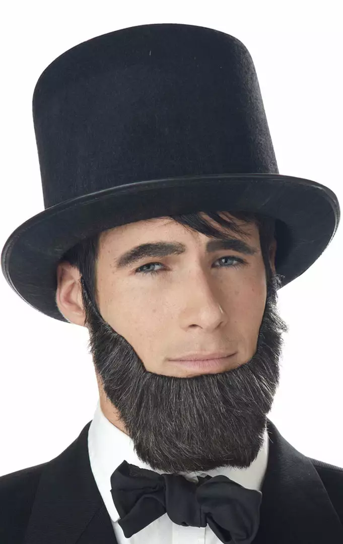 California Costumes Abraham Lincoln Brown Beard American / USA 1 California Costumes Abraham Lincoln Brown Beard American / USA