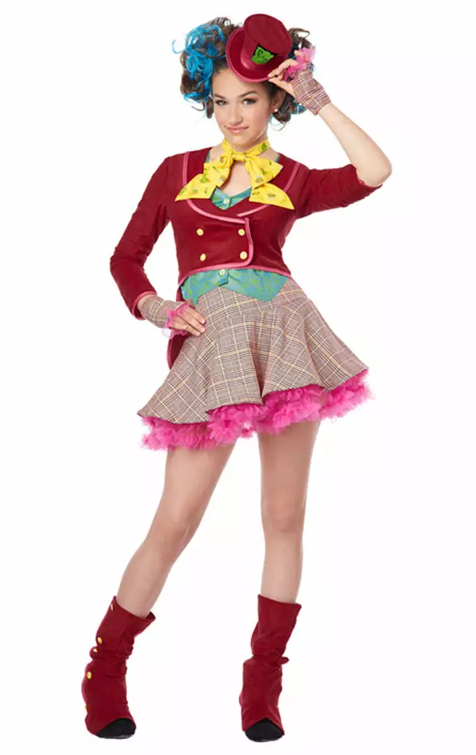 California Costumes Tween Mad Hatter Costume 1 California Costumes Tween Mad Hatter Costume