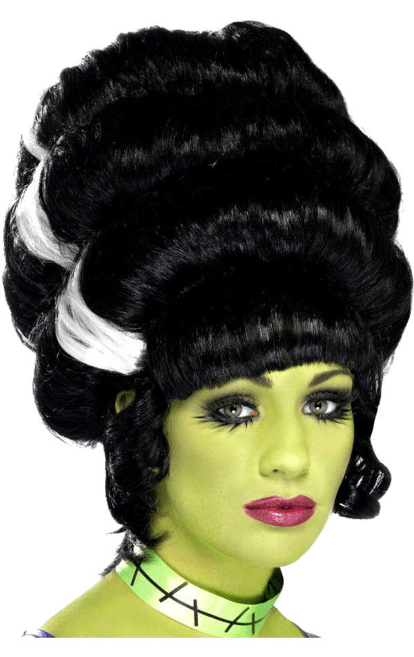 Smiffys Frankensteins Bride Wig 1 Smiffys Frankensteins Bride Wig