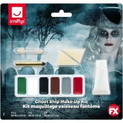Smiffys White Ghost Make Up Set Halloween
