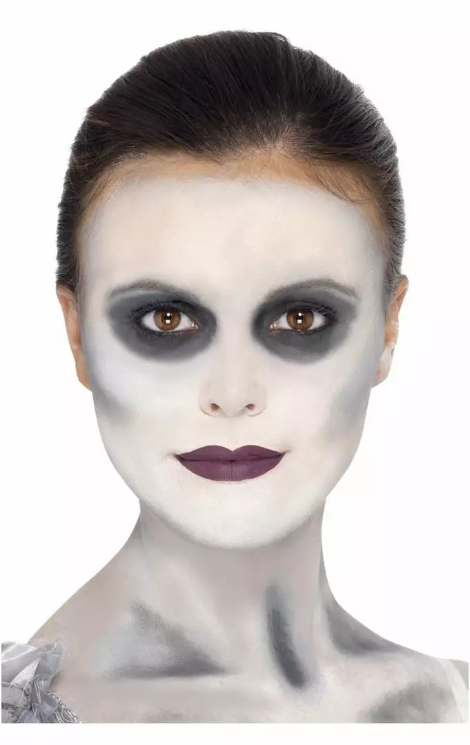 Smiffys White Ghost Make Up Set Halloween 3 Smiffys White Ghost Make Up Set Halloween
