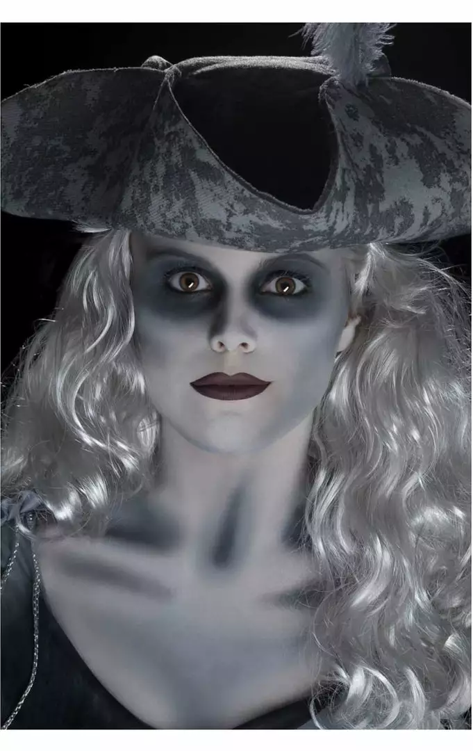 Smiffys White Ghost Make Up Set Halloween 4 Smiffys White Ghost Make Up Set Halloween