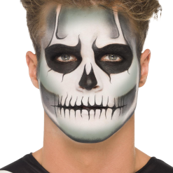 Smiffys Halloween Glow-in-Dark Skeleton Make Up
